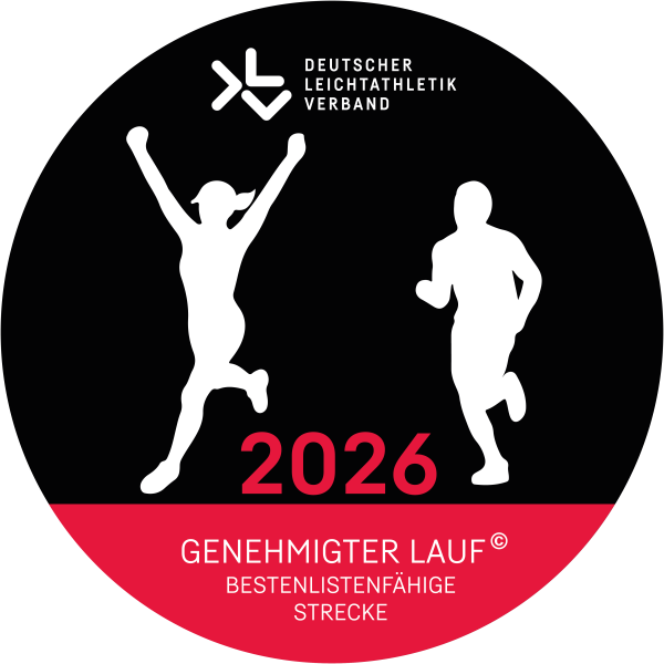 Genehmigt Bestenlistenfähig 2026 rot